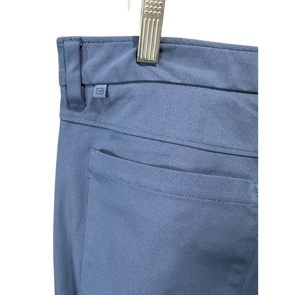 CRZ Yoga All Day Comfy Slim Fit Pants Mens 36W ( 36x30 ) Electric Blue Navy Golf - Picture 5 of 5